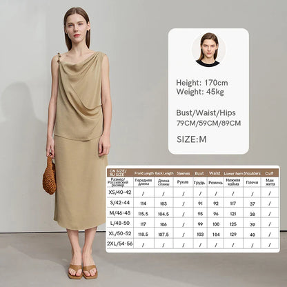 Luftiges Damen-Sommerkleid mit V-Ausschnitt und unregelmäßigem Hohldesign – locker und modern für den Alltag