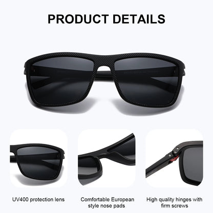 Damen-Sonnenbrille braun matt polarisiert Anti-Slip PC Sport