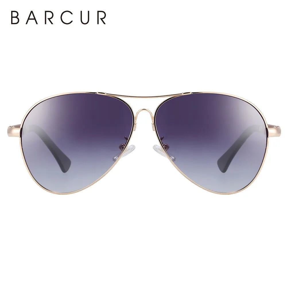 Sonnenbrille Pilot Memory-Rahmen Farbverlauf Spiegel polarisiert Unisex
