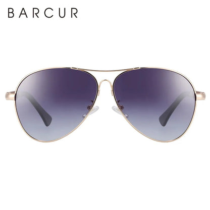 Sonnenbrille Pilot Memory-Rahmen Farbverlauf Spiegel polarisiert Unisex