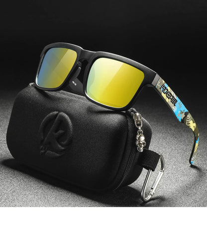 Sonnenbrille polarisiert minimalistisch modern Etui Unisex neue Farben