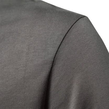 Premium Herren Polohemd Aus Baumwolle Angenehm Warmhalt
