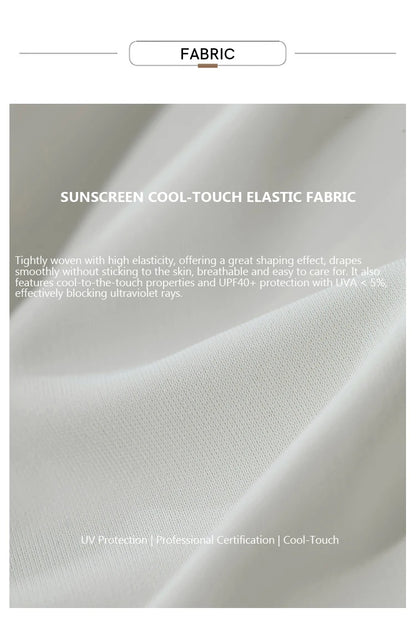 Damen T-Shirt im minimalistischen Stil mit klassischer Slim Fit Passform
