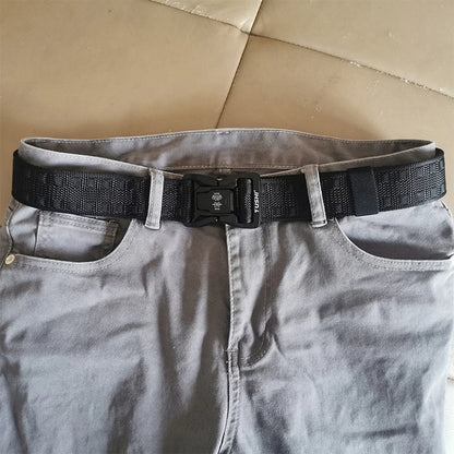 VATLY Soft Tactical Outdoor Gürtel Herren Nylon Schnellverschluss Hiking