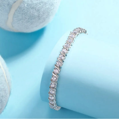 Damen-Armband mit zertifiziertem Moissanit