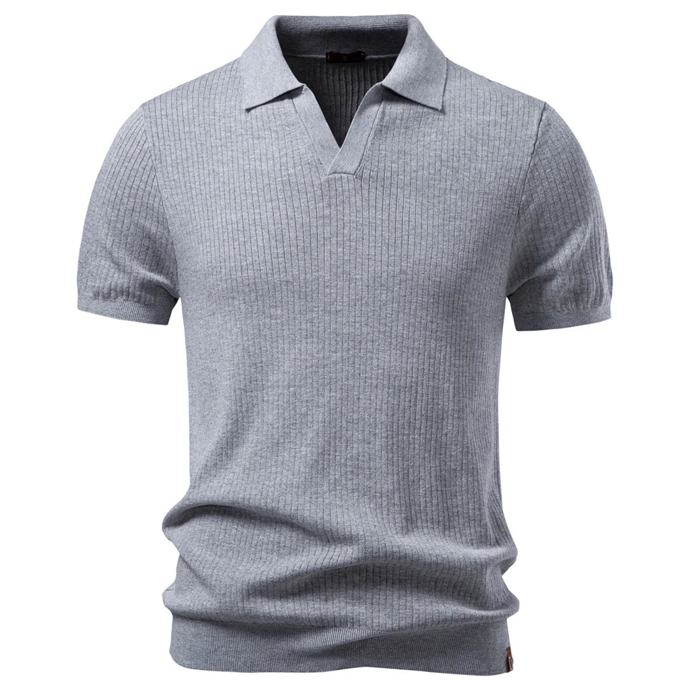 Premium Herren Poloshirt Atmungsaktiv Klassisch Elegant Für Männer