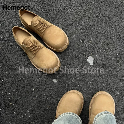 Schnürschuhe aus Echtleder für Herren – klassisch & bequem