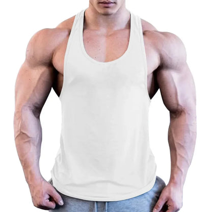 Ärmelloses Herren-Sommer-Top für Sport und Fitness mit breiten Schultern – vielseitiges Unterziehshirt
