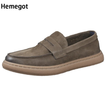 Elegante Herren-Loafer mit dicker Sohle – stilvoll & komfortabel