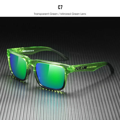 Sonnenbrille übergroß quadratisch polarisiert 64mm Angeln Herren
