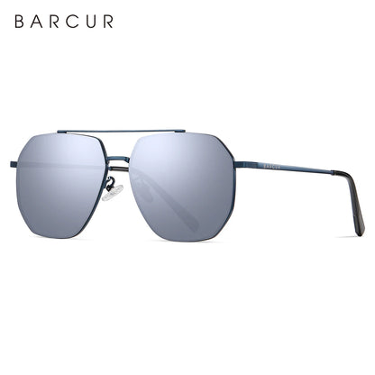 Sonnenbrille quadratisch 2mm dicke Gläser polarisiert Unisex
