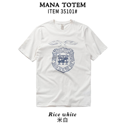 Männer T-Shirt aus 100 Prozent Baumwolle mit kurzem Arm für den Sommer