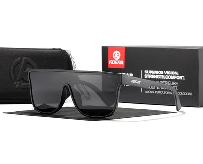 Sonnenbrille Einteiler polarisiert Sport Baseball Angeln Fahren Komplettzubehör