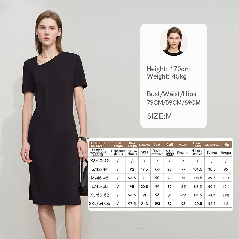 Elegant Tailliertes Strickkleid Für Damen Atmungsaktiv