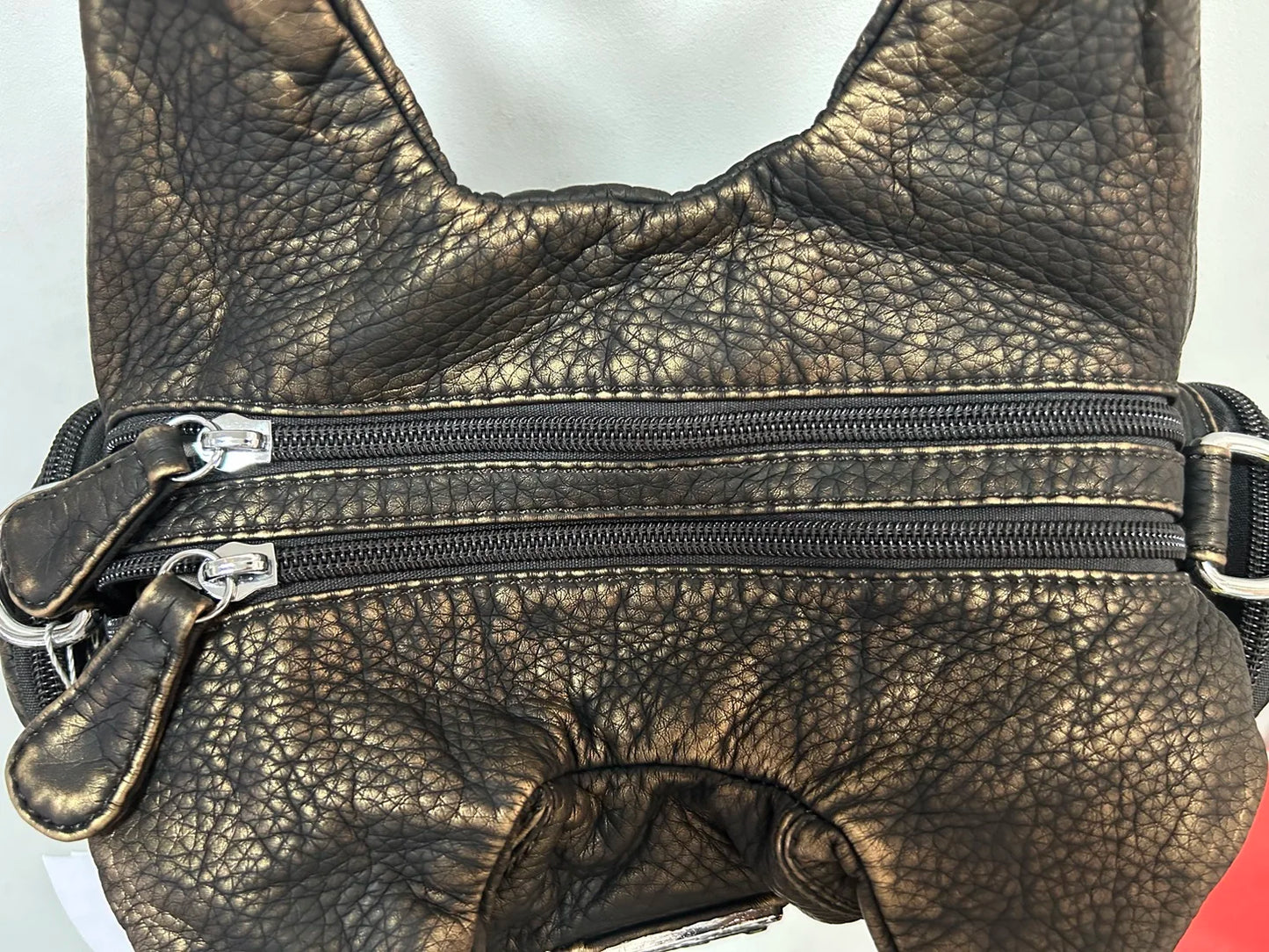 Damen-Handtasche Rosa Mit Reißverschluss Und Mehrfach-Innentaschen Für Alltag Und Freizeit