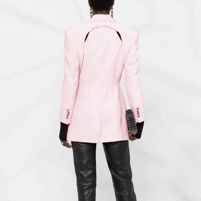 Ärmelloses Damen-Spitzenkleid mit Rundhalsausschnitt und Patchwork-Design – figurbetont und mit Hohldetails.