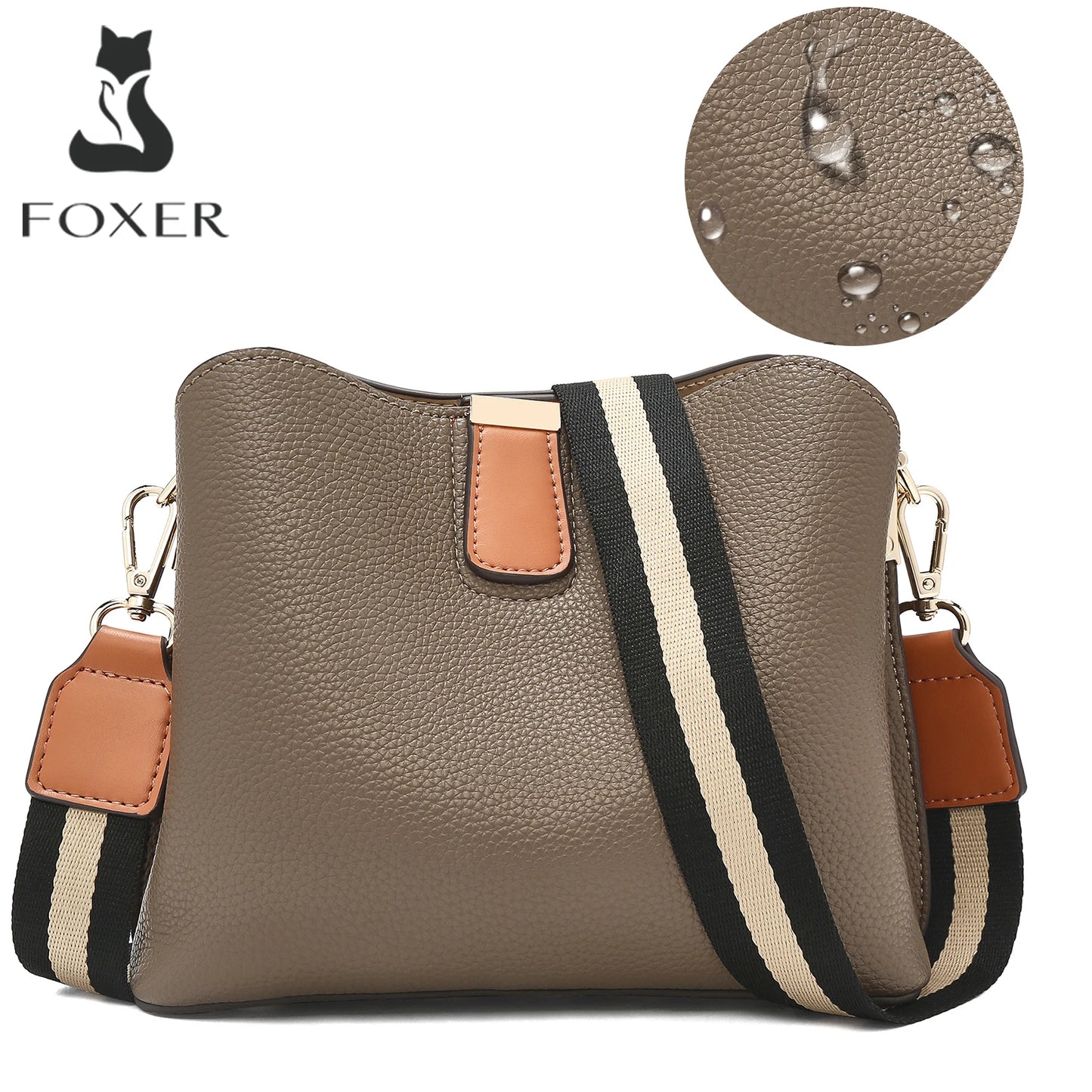 Damen Schulter Tasche im Retro Look