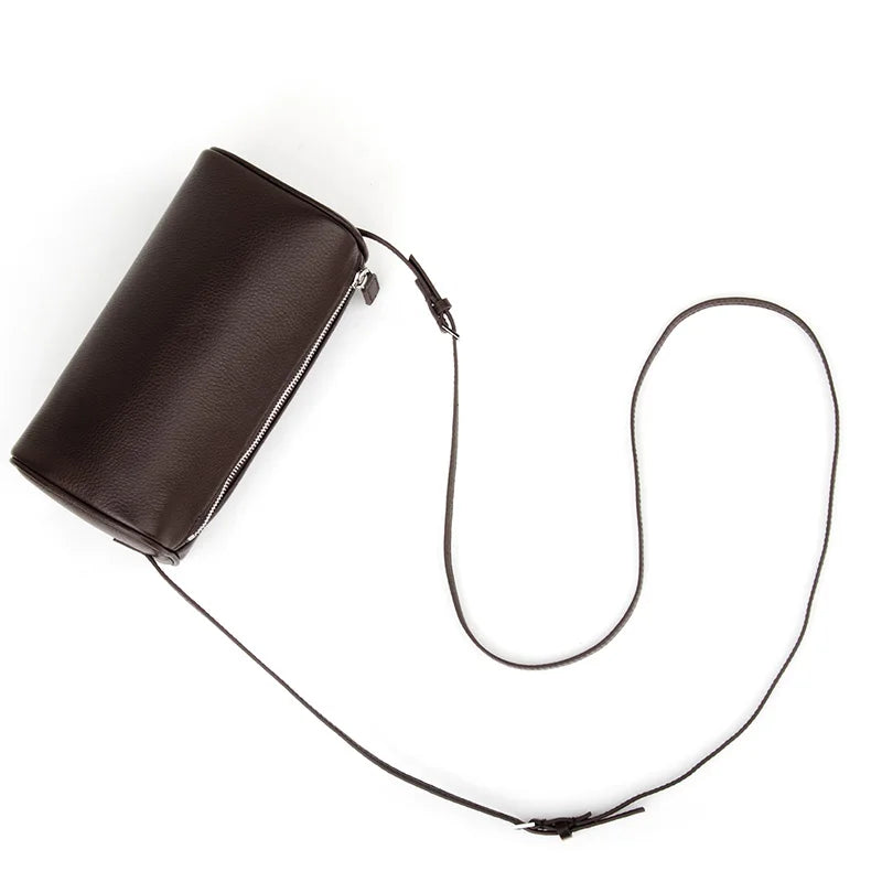 Mini-Handtasche Vollnarben-Kalbsleder | Schultergurt