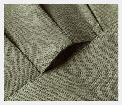 Herren anzüge Hose hohe Taille Freizeit neunte Hose Armee grün braun Khaki Italien Casual Style Hose plus Größe 40 Frühling Herbst