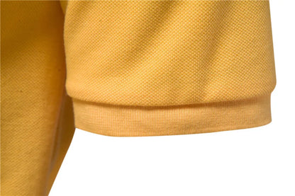 Herren Polo Shirt aus Baumwolle im lässigen Stil für den Sommer