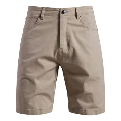 AIOPESON Herren-Sommershorts aus 100 % Baumwolle, lässige 11-farbige, leichte Straßenshorts mit mehreren Taschen
