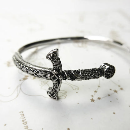Damen-Armreif Schwert Vintage Modeschmuck