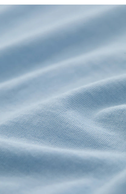 Damen T-Shirt im minimalistischen Stil mit bestickten Liebesperlen für den Sommer