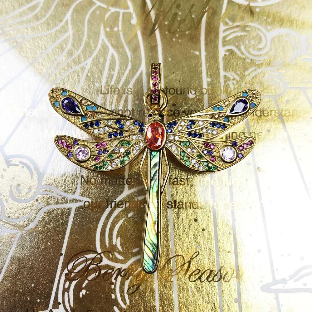 Damen-Charm-Anhänger Amulett magisch Natur Elemente aus Sterlingsilber