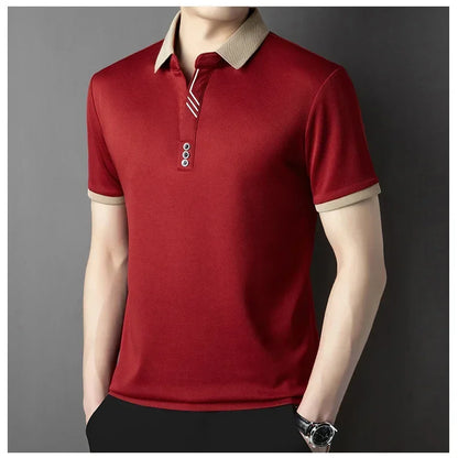 Herren-Poloshirt mit kurzen Ärmeln und Knopfleiste – ideal für den Alltag