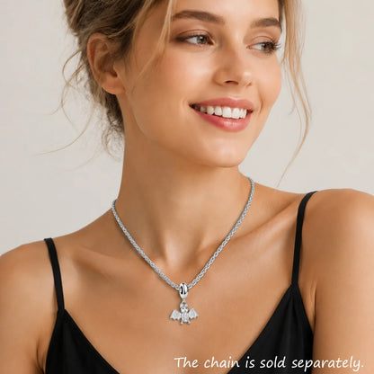 Damen-Charm-Anhänger Fledermaus süß II aus Sterlingsilber
