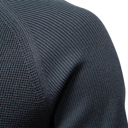 Herren Langarmshirt Mit Rundhals Aus Komfortablem Stoffmix