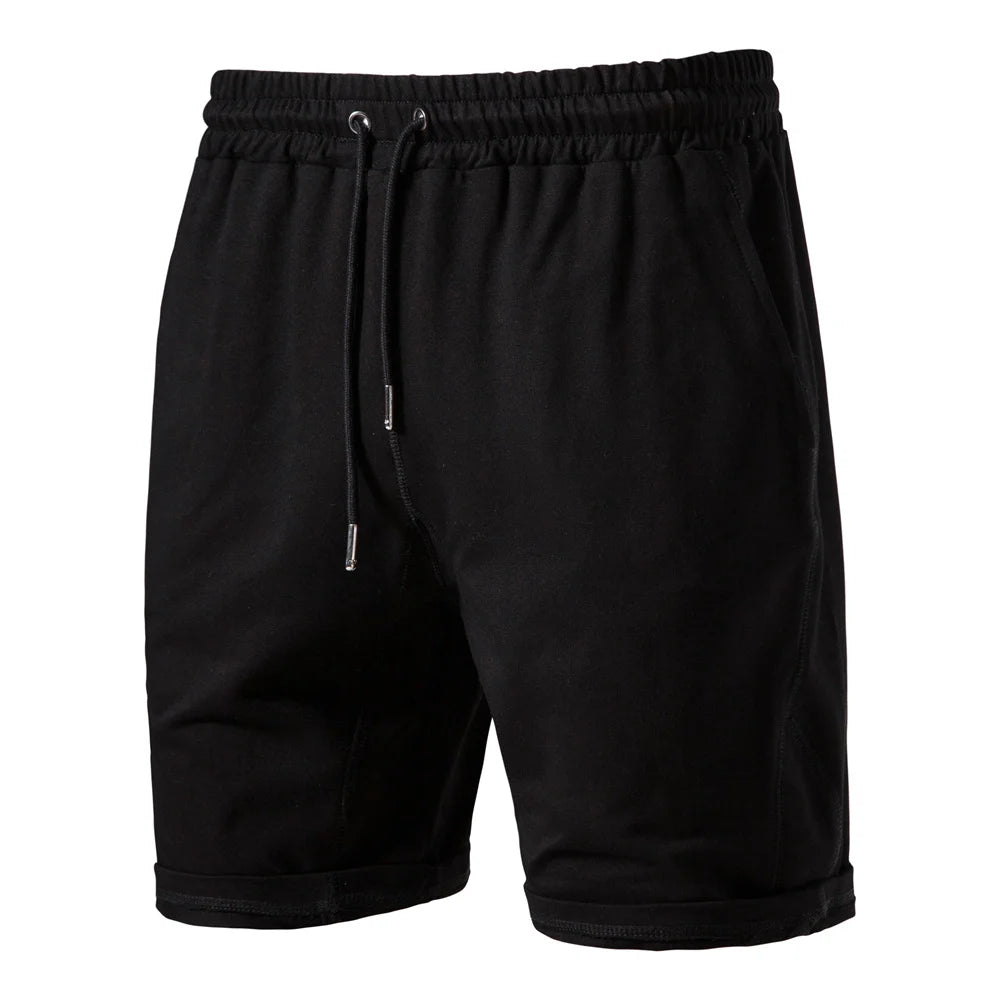 Männer Jogginghose Shorts aus 100 Prozent Baumwolle für Casual Sport und Fitness