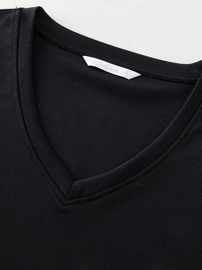 Lässiges Damen-T-Shirt in Übergröße mit Rundhalsausschnitt und kurzem Ärmel – bedrucktes, luftiges Design für den Sommer