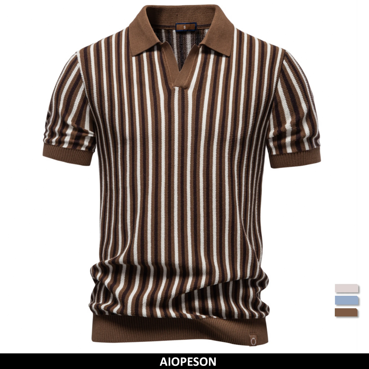 Modernes Herren Poloshirt Mit Cool Touch Atmungsaktivem Design