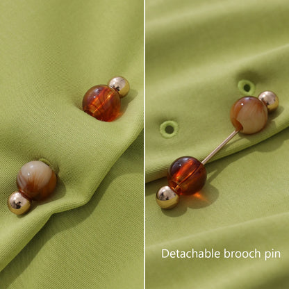 Elegantes Damenkleid Aus Baumwolle Leichter Sitz Für Büro Und Alltag