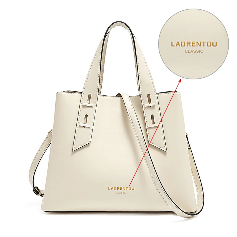 Damen Handtasche aus Split-Leder mit Crossbody Fashion Bags