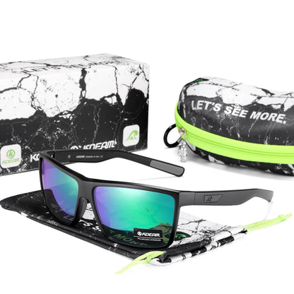Sonnenbrille Rechteck polarisiert UV400 Beschichtung Herren