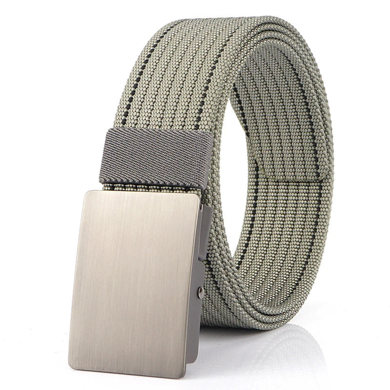 Unisex Gürtel aus Nylon mit Metall-Schnalle im taktischen Militärstil, Breite 3,8 cm