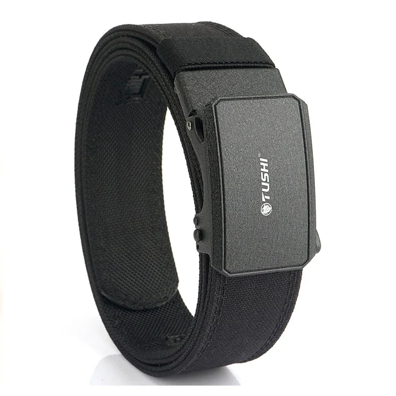 Herren-Taktischer Gürtel aus robustem 1100D-Nylon mit matte Metall-Schnalle für Alltag und Outdoor