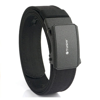 Herren-Taktischer Gürtel aus robustem 1100D-Nylon mit matte Metall-Schnalle für Alltag und Outdoor
