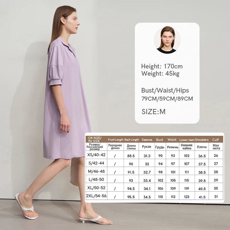 Stilvolles Einfarbiges Sommerkleid Mit Stretch Komfort Für Damen