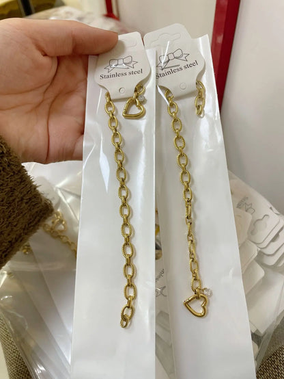 Edelstahl Neue Stil Kette Chic Mode Armband Armreif Wasserdicht Eingetroffen PVD Überzogene Handgelenk Schmuck für Frauen