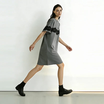 Traumhaftes Sommerkleid Für Damen Aus Baumwolle Mit Spitze