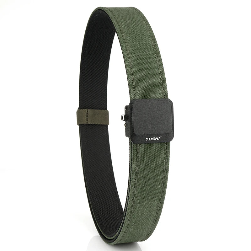 VATLY EDC Tactical Gürtel Herren Nylon Rigid mit Automatik-Schnalle