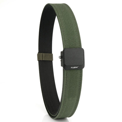 VATLY EDC Tactical Gürtel Herren Nylon Rigid mit Automatik-Schnalle