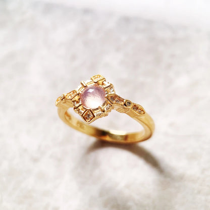 Damen-Ring moderne Liebe Vintage aus Sterlingsilber