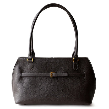 Damen Ledertote | Business Tasche Aus Vollnarbigem Leder