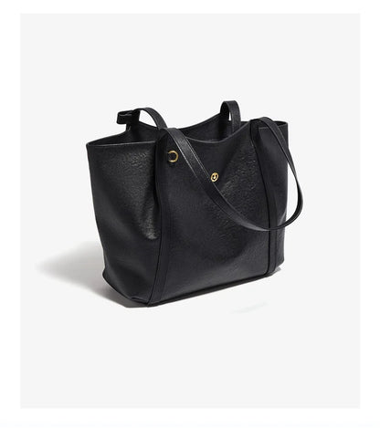 Damen-Tote-Tasche aus Rindleder mit großer Kapazität und leichtem Gewicht für Pendeln und Alltag
