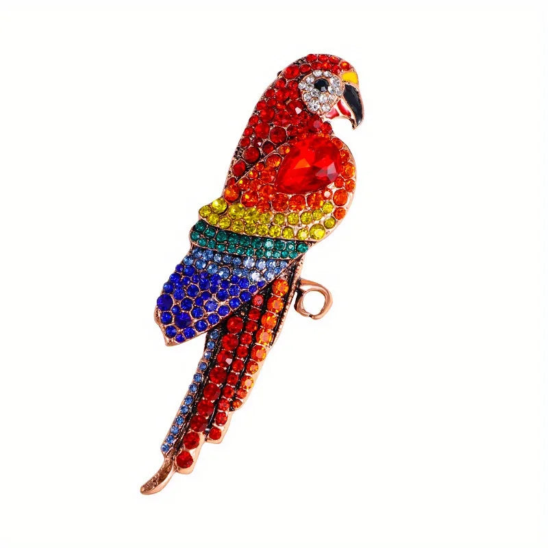 Brosche Vogel Kristall Strass Luxus Klassisch Party Mantel Damen