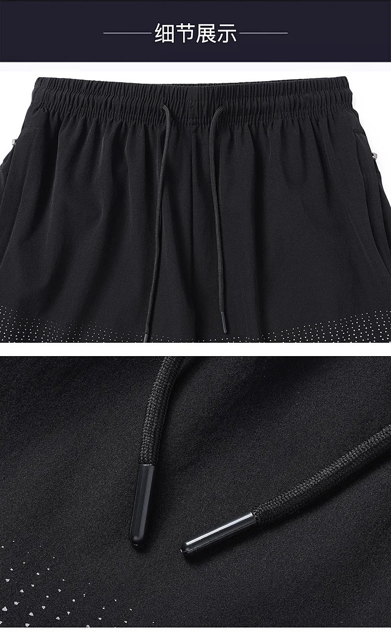 Leichtes Herren-Sommer-Set mit kurzen Ärmeln und Shorts – ideal für Sport und Freizeit